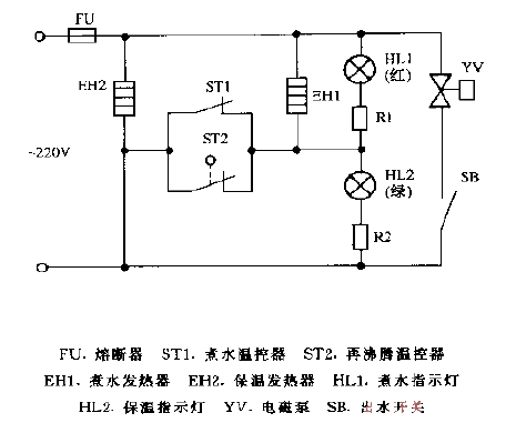 Wanbao DQP-30AR<strong>Electric</strong> Air Pump Electric Hot Water Bottle<strong>Circuit Diagram</strong>.gif