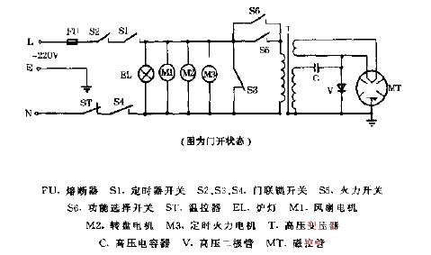 WK173 mechanical <strong>microwave oven</strong><strong>circuit diagram</strong>.gif