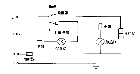 Wanhe<strong>CD</strong>K120-C multi-purpose non-stick automatic electric hot pot<strong>Circuit diagram</strong>.gif