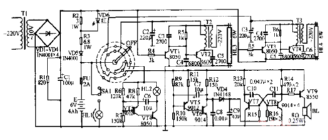 Symphony brand SYMPHONY automatic<strong>emergency light</strong><strong>circuit diagram</strong>.gif