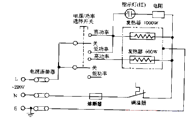 Chiba CP-16 constant temperature multi-purpose electric hot pot<strong>Circuit diagram</strong>.gif