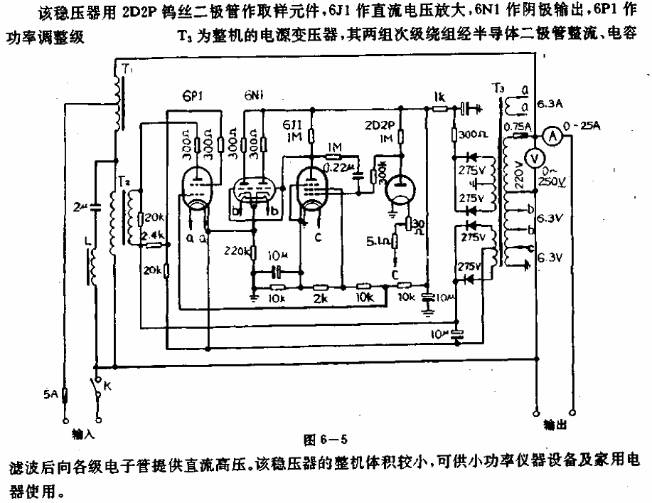 614-05 (500VA) AC voltage regulator circuit