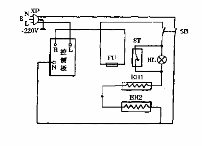 Magical QPFB-10 desktop steam ironing machine<strong>Wiring diagram</strong>.gif