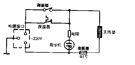 Triangle CFXB series thermal insulation automatic<strong>rice cooker</strong><strong>Circuit diagram</strong>.gif