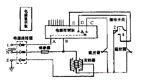 Huafeng CFXB40-650D<strong>Computer</strong>style<strong>Rice cooker</strong><strong>Circuit diagram</strong>.gif