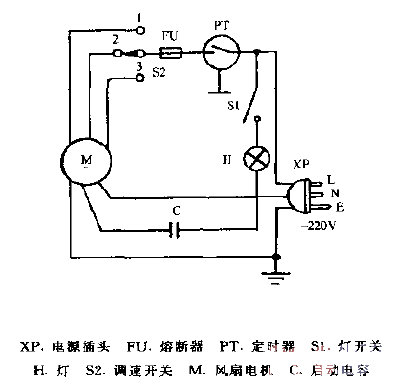 Diamond FB-40 luxury wall fan<strong>Circuit diagram</strong>.gif