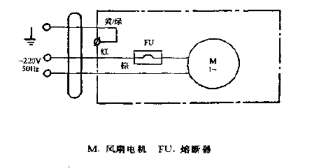 Jinling brand KHJ2-10 ducted ventilation fan<strong>Circuit diagram</strong>.gif