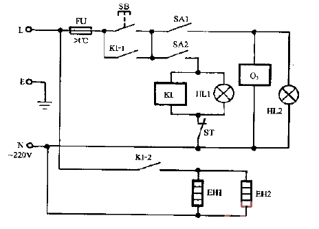 Herbalife ZTP-70B series double-door dual-function<strong>electronic</strong><strong>disinfection cabinet circuit diagram</strong>.gif