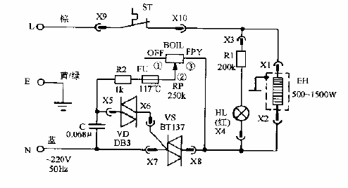 Hemisphere HE-D500 to 1500HA<strong>Electronic</strong> Temperature Controlled Electric Furnace<strong>Circuit Diagram</strong>.gif