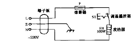 Feilu NSL-5 type<strong>Single tube</strong>Vertical<strong>Electric heater</strong><strong>Circuit diagram</strong>.gif