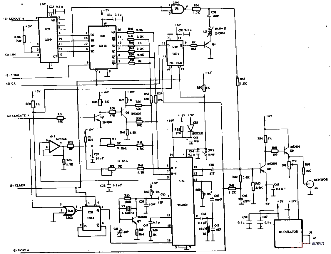 Chinese Learning Machine<strong>System Board</strong><strong>Circuit Diagram</strong>Circuit 01.gif