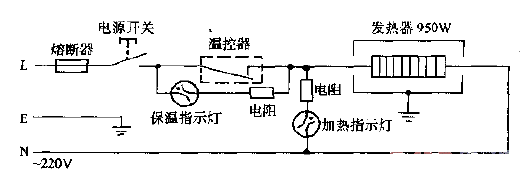 Zhenqi brand ZQ-95C mineralization, magnetization, water purification medical care fast automatic electric hot water bottle<strong>Circuit diagram</strong>.gif