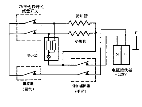 Blue Medal 45-793241, 45-793246, 45-793247 instant electric water heater circuit diagram