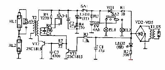 MW786A automatic<strong>emergency light</strong><strong>circuit diagram</strong>.gif