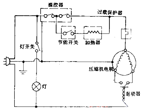 Zhongyi brand<strong>BCD</strong>-215 type<strong>refrigerator</strong><strong>circuit</strong>.gif