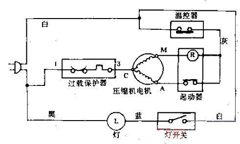 <strong>Panasonic</strong> brand NR-148RU-G type<strong>refrigerator</strong><strong>circuit</strong>.gif