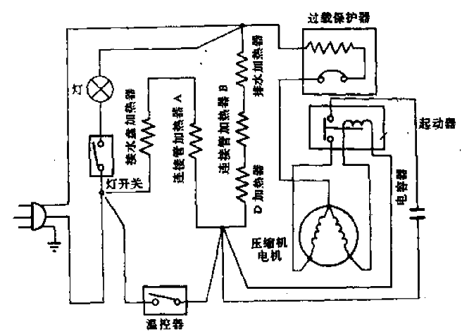 Liaohe brand<strong>BCD</strong>-181 type<strong>refrigerator</strong><strong>circuit</strong>.gif