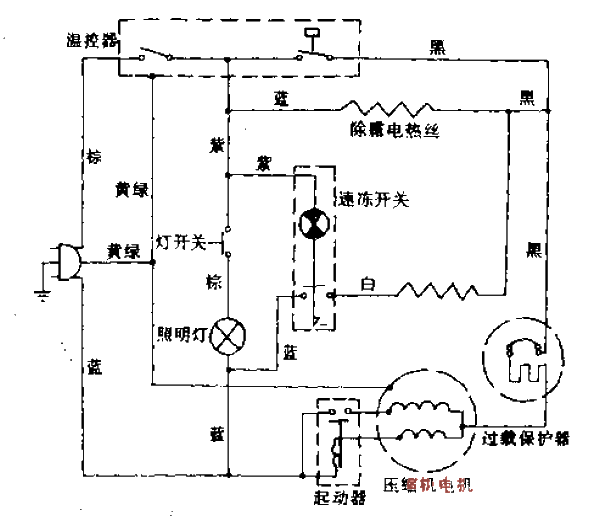 Snowflake<strong>BCD</strong>-251<strong>Refrigerator</strong><strong>Circuit</strong>.gif