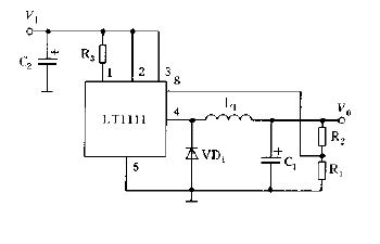 Typical <strong>Application Circuit</strong> Buck<strong>Circuit Diagram</strong> of LT1111.gif