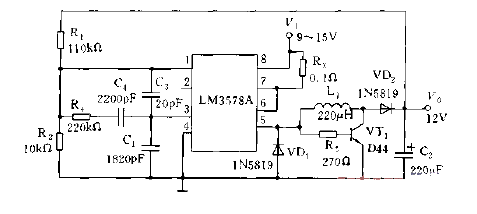 <strong>LM</strong>3578A is used as a buck and <strong>boost</strong><strong>voltage regulator</strong><strong>Circuit diagram</strong>.gif