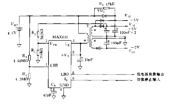 Microprocessor<strong>Electromechanical</strong> source circuit diagram using flyback<strong>converter</strong>.gif