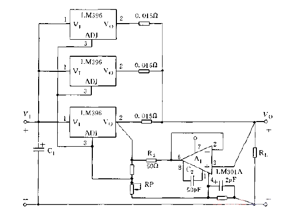 <strong>Parallel connection</strong><strong>Application circuit diagram of multiple<strong>LM</strong>396</strong>.gif