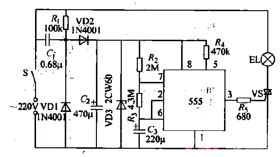 Vision protection<strong>timer circuit composed of 12.555.gif