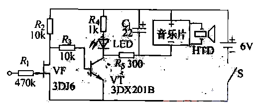 Music test pen circuit