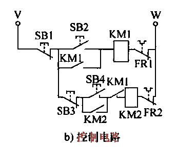 16.<strong>Motor</strong>Sequential start and independent stop<strong>Control circuit</strong>b.gif