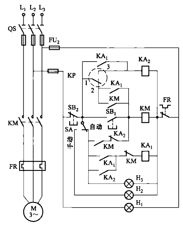 Air compressor control circuit with runaway protection