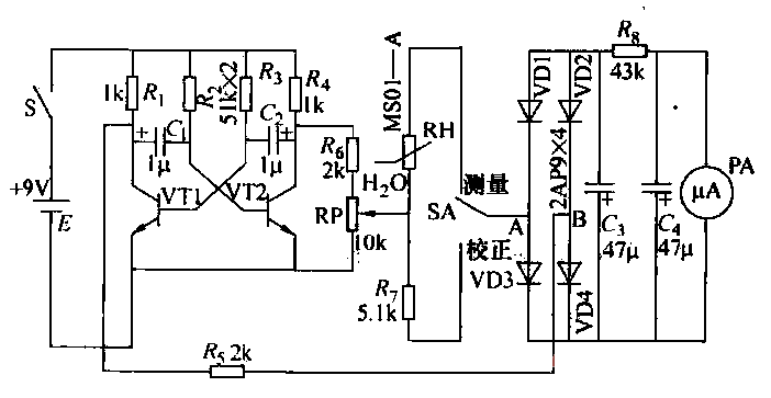 34. Air humidity<strong>Measuring instrument</strong><strong>Circuit</strong>.gif