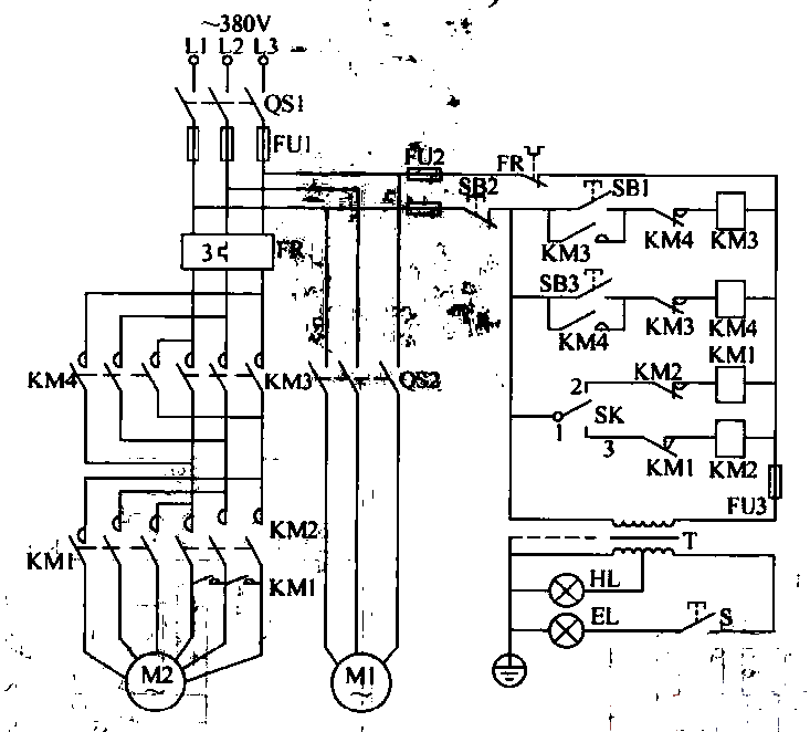 6.X8120W universal tool<strong>Milling machine</strong><strong>Circuit</strong>.gif