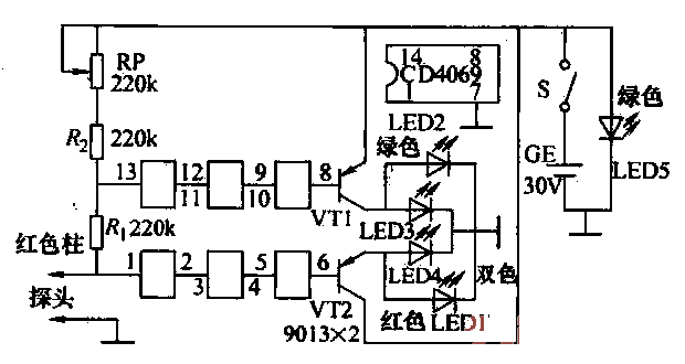 Multifunctional conductivity test circuit