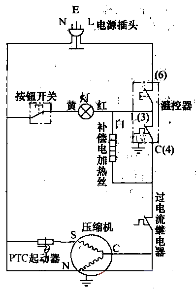 Hualing refrigerator circuit household appliance circuit