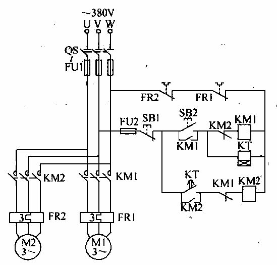 9. Two<strong>motor</strong>delay<strong>control circuit</strong>.gif