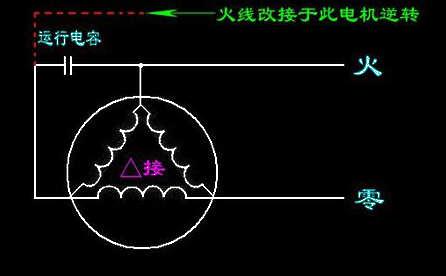 Three-phase 220v motor wiring diagram