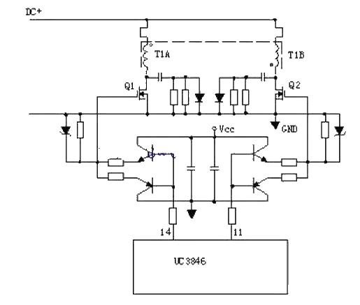 Switching power supply circuit composition and detailed explanation of each part (1)