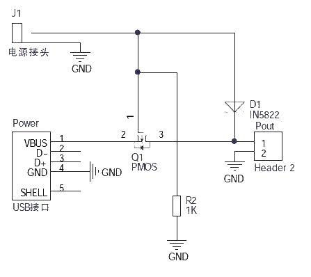 Portable device charging power circuit design