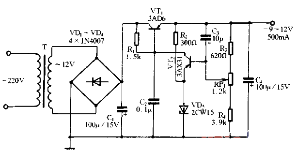 9 to 12V 500mA<strong><strong><strong><strong>Voltage Regulator</strong></strong></strong></strong><strong><strong><strong><strong>Circuits</strong> strong></strong></strong></strong>.gif