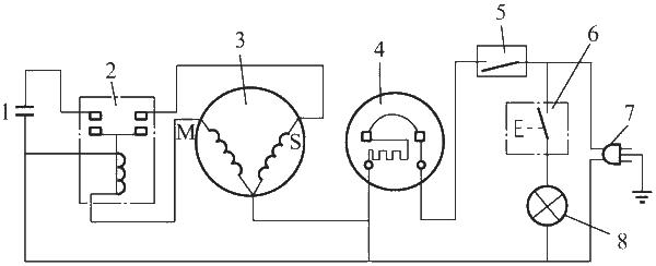 Single door direct cooling refrigerator hammer control circuit diagram