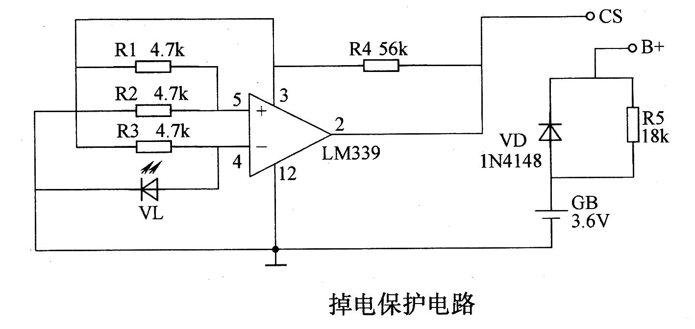 <strong>Power failure protection circuit</strong>