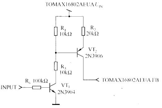 PWM brightness adjustment circuit diagram