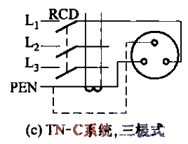 11.<strong>Wiring</strong>c.gif when <strong>leakage protector</strong> supplies power to single-phase load in TN system