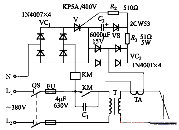 37.<strong>Thyristor</strong>AC<strong>Arc Welding Machine</strong> No-load self-stop<strong>Circuit</strong>Part 2.gif