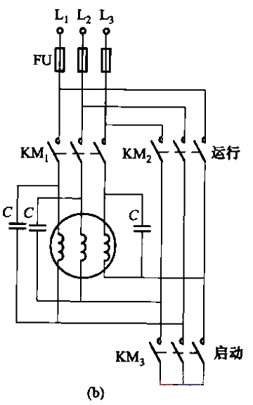 30.Y-△ starts reactive power local<strong>compensation circuit</strong>b.gif