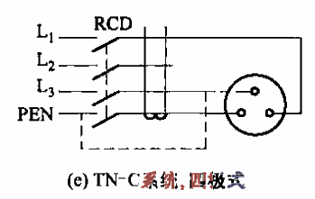 11.<strong>Wiring</strong> when the <strong>leakage protector</strong> supplies power to single-phase load</strong> in the TN system e.gif