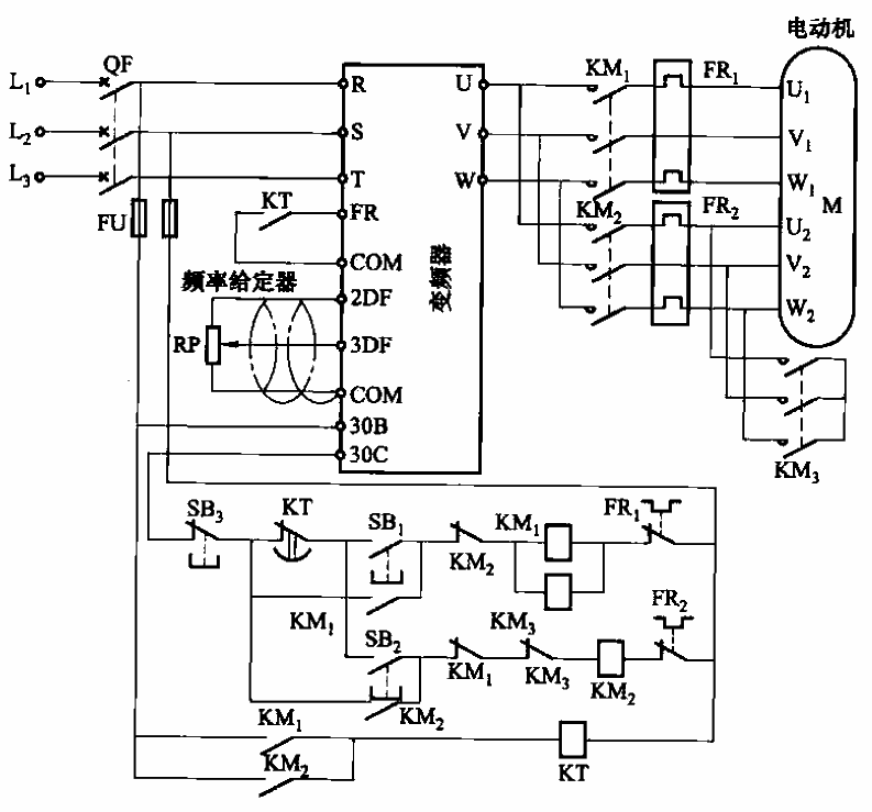 8. One <strong>frequency converter</strong><strong>controls</strong> multiple <strong>motor</strong><strong>parallel</strong> operation circuits.gif