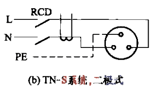 11.<strong>Wiring</strong> when the <strong>leakage protector</strong> supplies power to single-phase load</strong> in the TN system b.gif