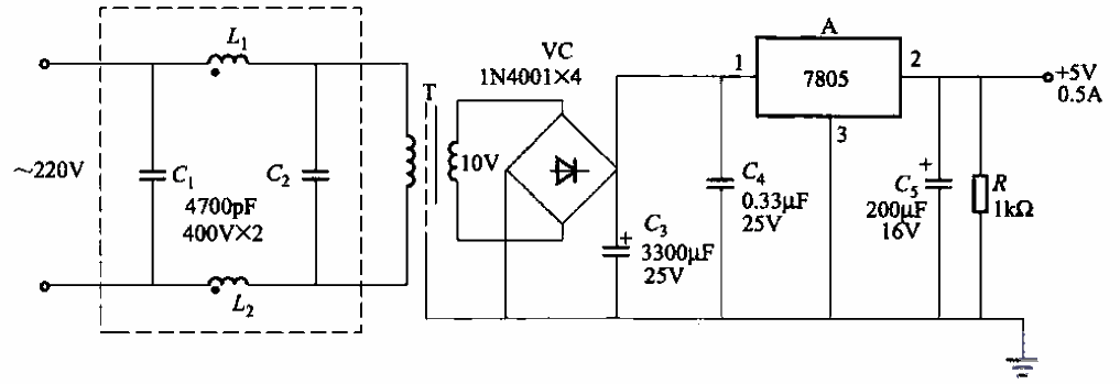 49. Use <strong>low-pass filter</strong> to suppress <strong>microcomputer</strong> power grid interference<strong>wiring</strong>.gif