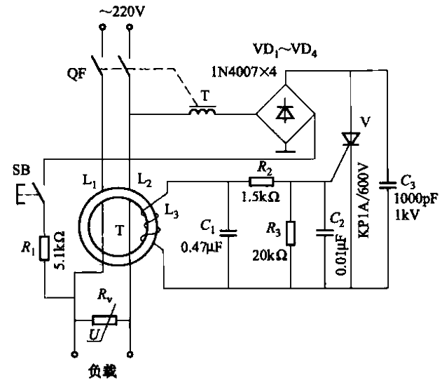 DBS-20 leakage protector circuit